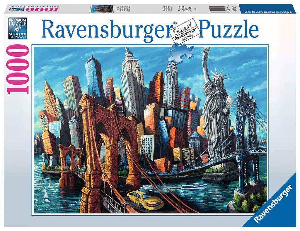 [ RAV168125 ] Ravensburger Welkom in New York 1000 stukjes