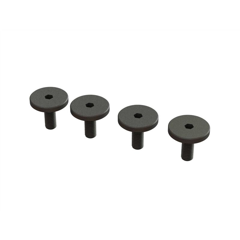 [ ARA727308 ] Arrma Large Head Screw 4x12mm (4)