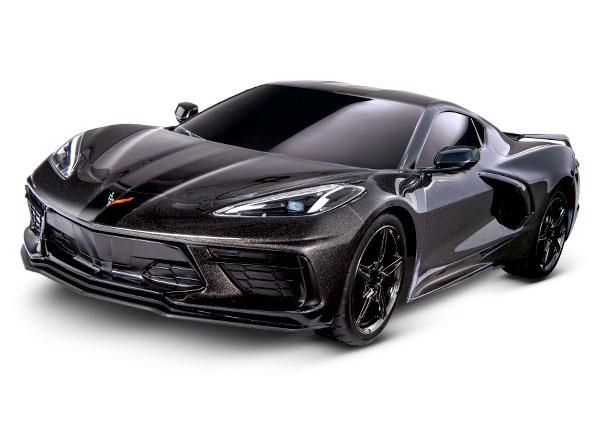 [ TRX-93054-4BLK ] Traxxas Chevrolet Stingray 1/10 Scale AWD Supercar 4Tec 3.0 black - TRX93054-4