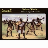 [ CAESAR049 ] NUBIAN WARRIORS 1/72  43 fig