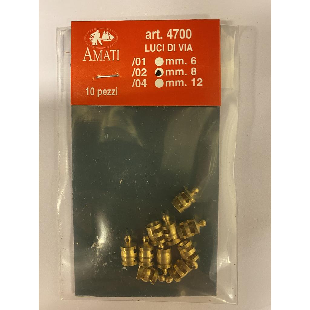 [ AMA4700/02 ] Amati navigatieverlichting 8mm 10stuks