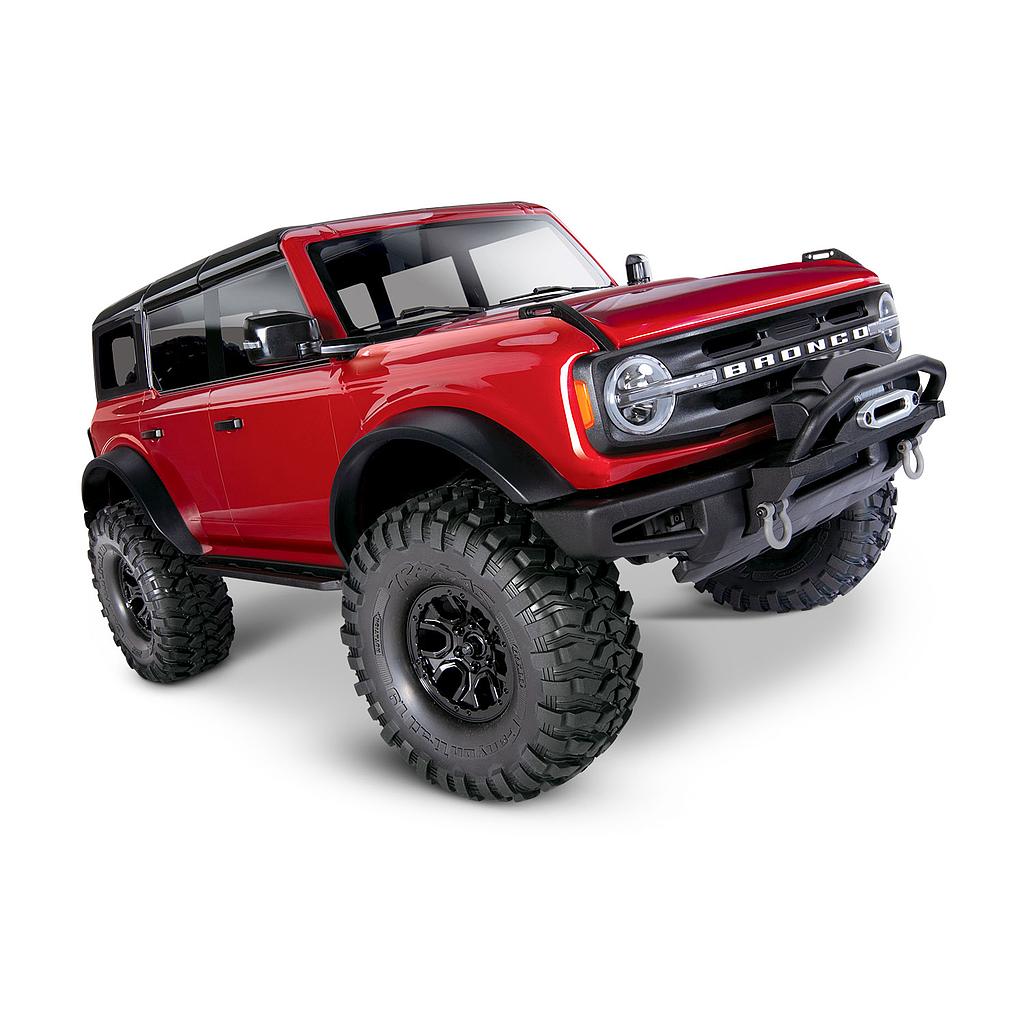 [ TRX-92076-4RED ] Traxxas TRX-4 2021 Ford Bronco Crawler RTR - RED - TRX92076-4RED 