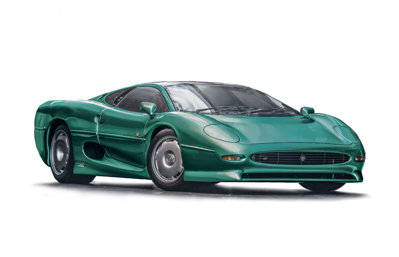 [ ITA-3631 ] Italeri Jaguar XJ 220  1/24