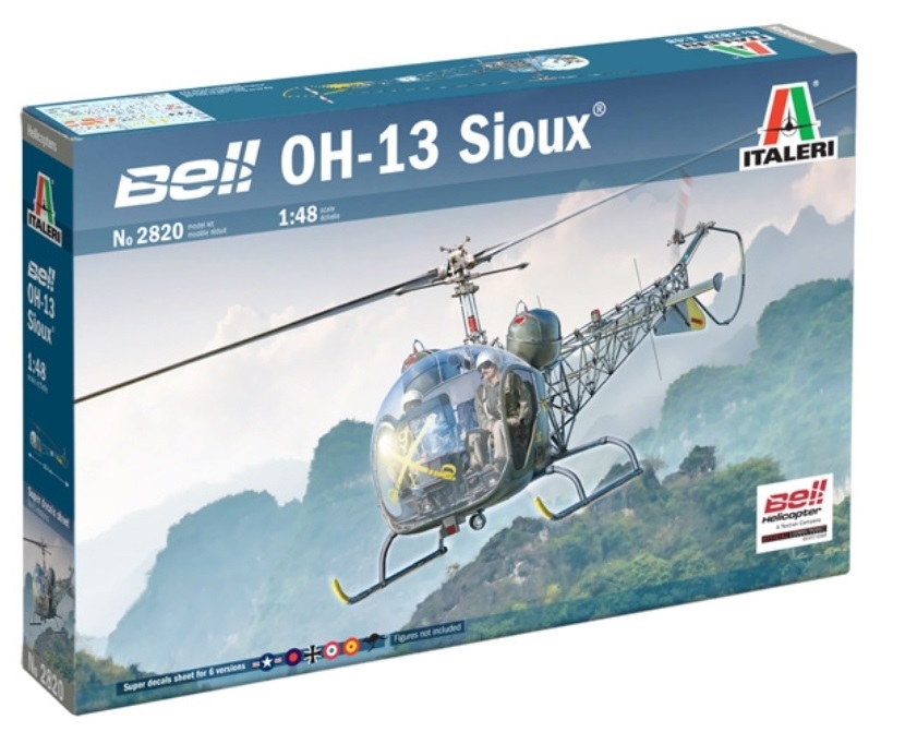 [ ITA-2820 ] Italeri OH-13 Sioux 1/48