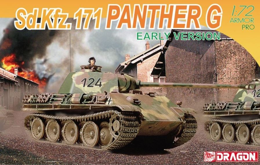 [ DRA7205 ] Dragon Sd.Kfz.171 Panther G Early Version 1/72