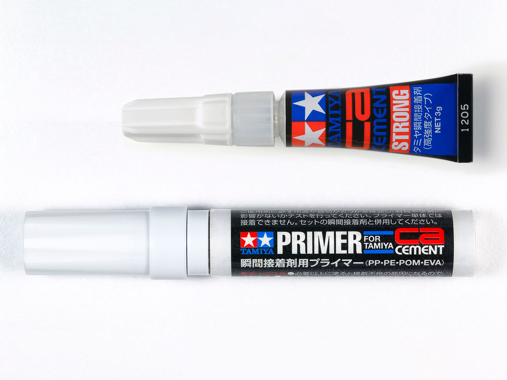 [ T87211 ] Tamiya C.A. Cement &amp; Primer set