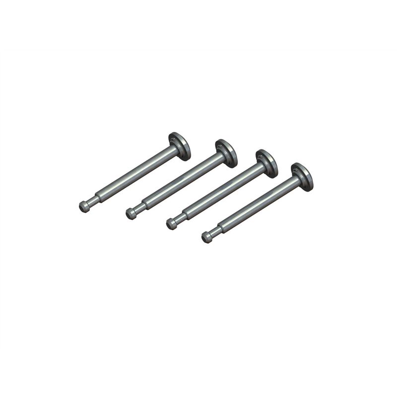 [ ARA713032 ] Shock Mount Pin 3x33mm Silver (4)