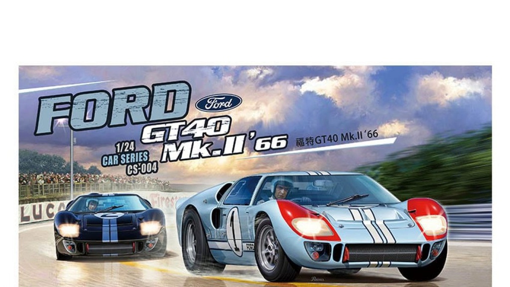 [ MENGCS-004 ] Ford GT40 Mk.II 66  1/24