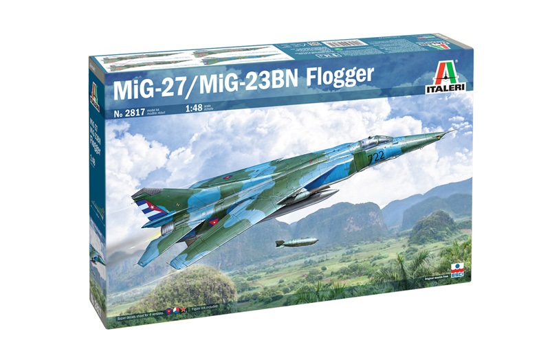 [ ITA-2817 ] Italeri Mig-27/Mig-23BN Flogger 1/48