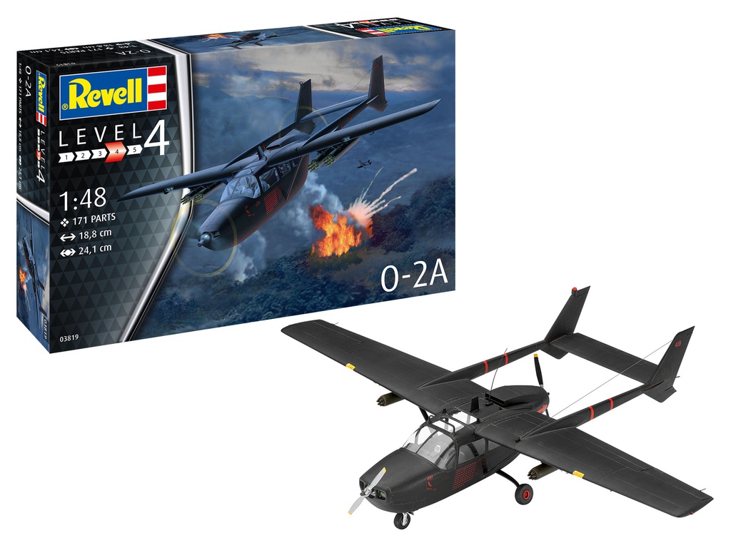 [ RE03819 ] Revell O-2A Skymaster 1/48