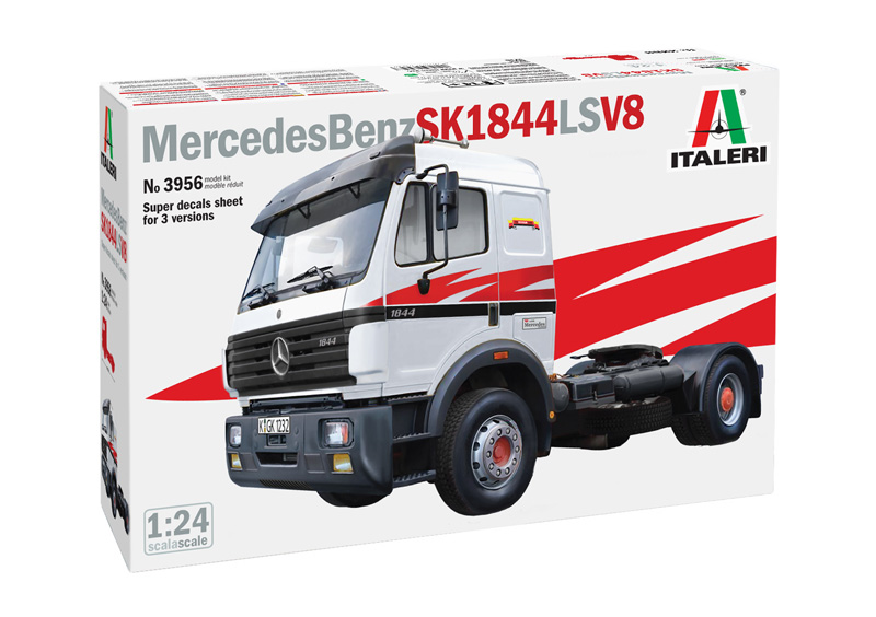 [ ITA-3956 ] Italeri Mercedes Benz SK 1844 LS V8