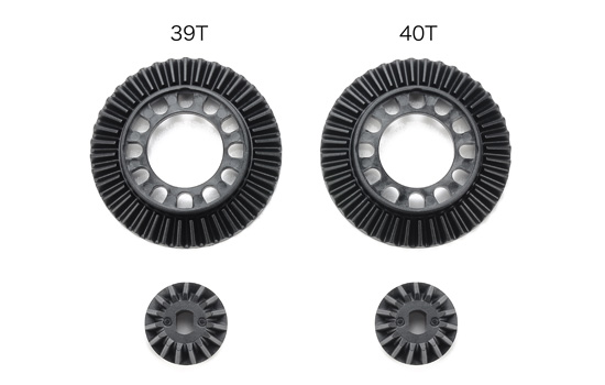 [ T51704 ] Tamiya Ring gear set (39T,40T) for XV-02/TT-02