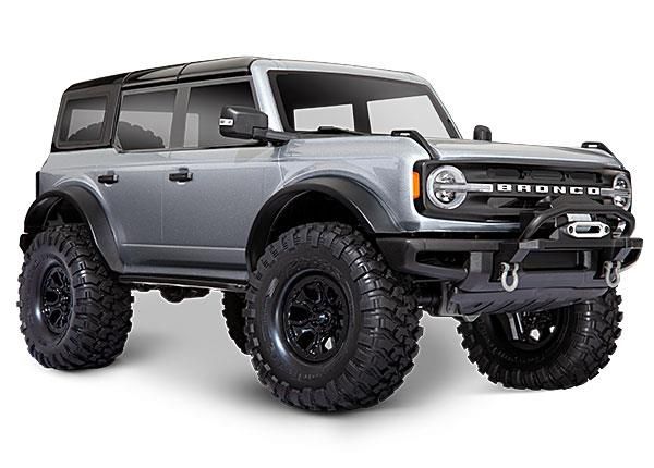 [ TRX-92076-4SLVR ] Traxxas TRX-4 2021 Ford Bronco Crawler RTR - Silver - TRX92076-4SLVR