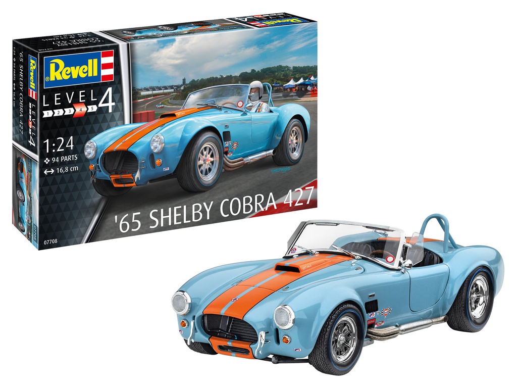 [ RE07708 ] Revell '65 Shelby Cobra 427 1/24