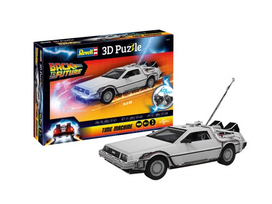 [ RE00221 ] Revell DeLorean &quot;Back to the future&quot;  3D puzzle