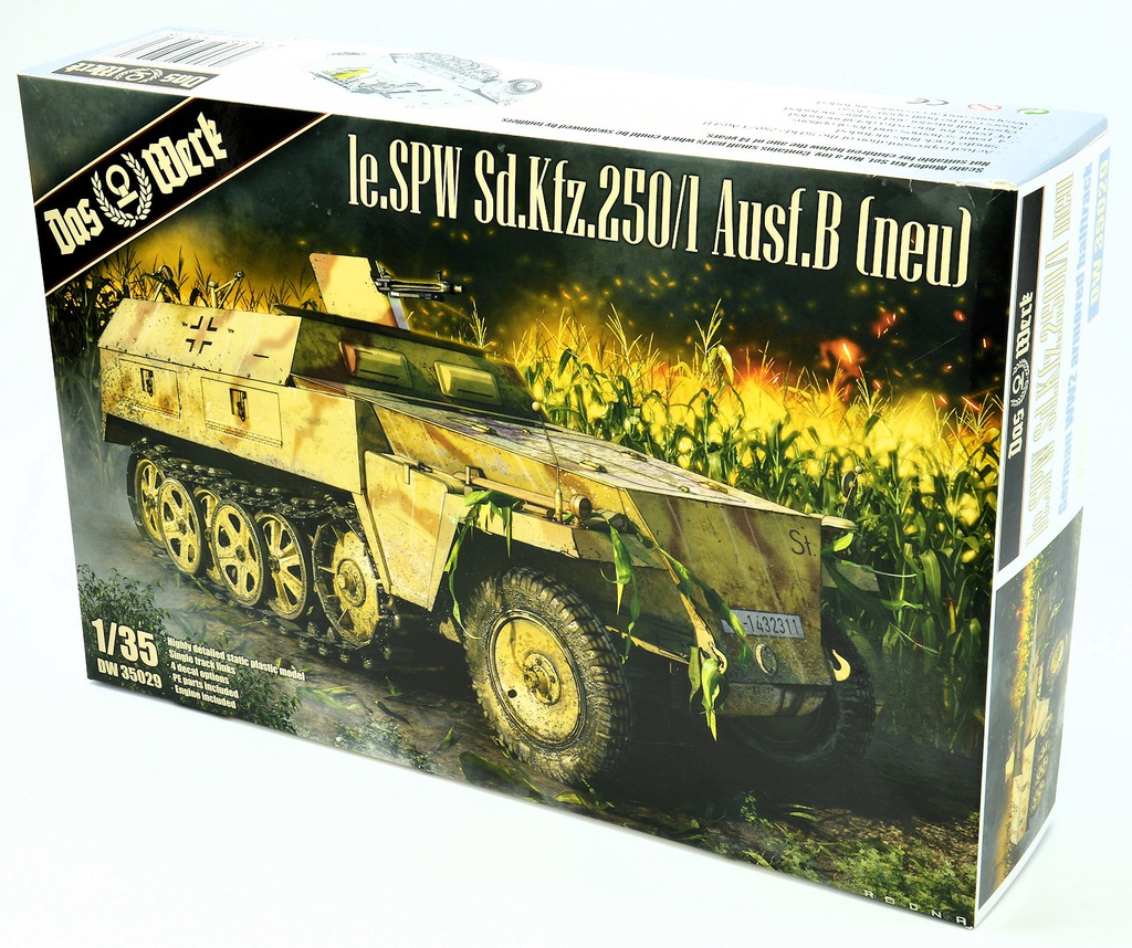 [ DW35029 ] Das werk German WWII armored halftrack 1/35