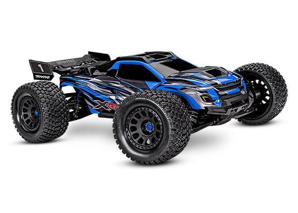 [ TRX-78086-4Blue ] Traxxas XRT 4WD VXL-8S Race Truck TQi TSM (no battery/charger), BLue  - TRX78086-4BLUE - PROMO normaal € 1199