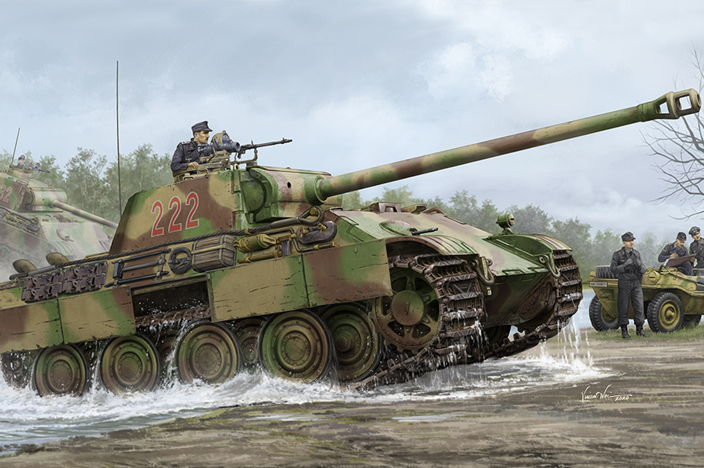 [ HB84552 ] Hobbyboss German panther G - late version 1/35