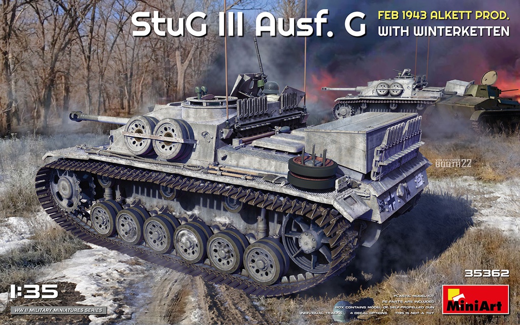 [ MINIART35362 ] Miniart Stug III Ausf. G Winterketten 1/35