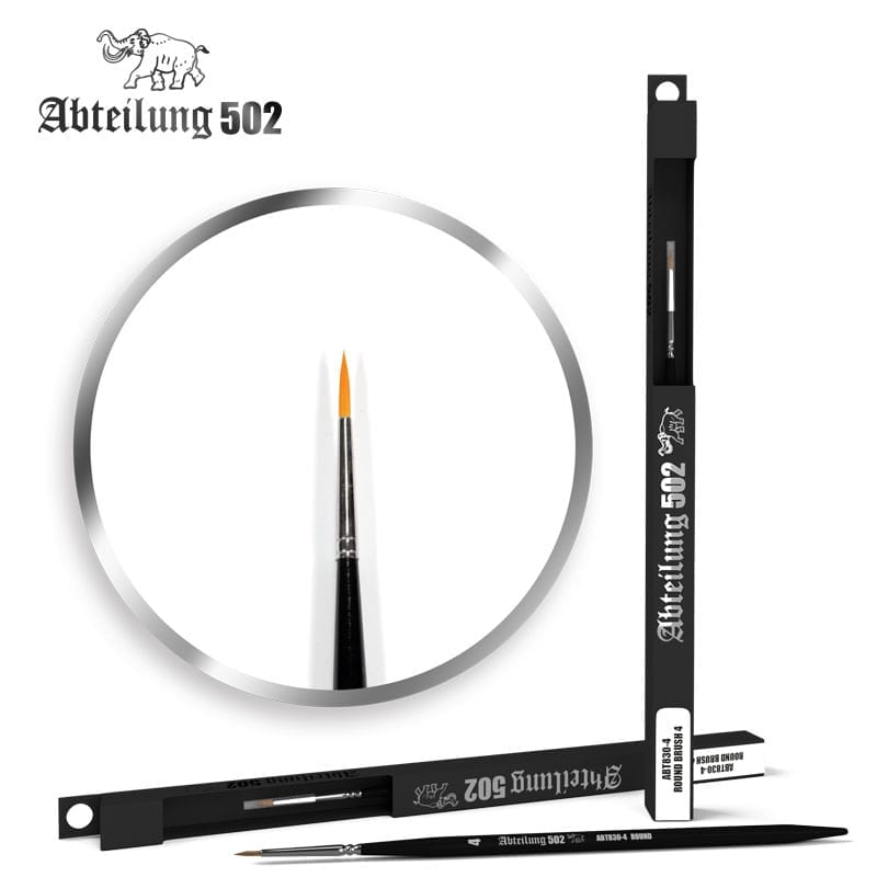 [ ABT830-4 ] Ak-interactive Abteilung 502 round brush 4