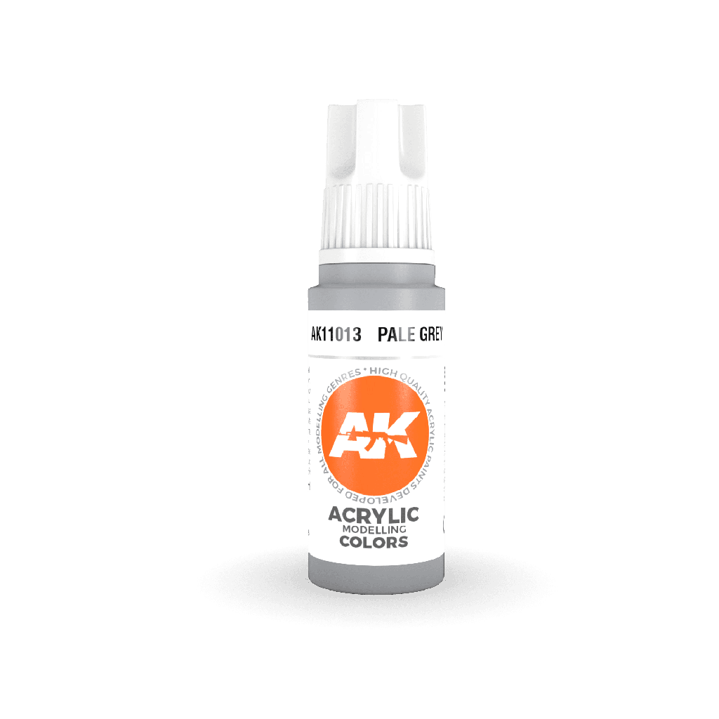 [ AK11013 ] Ak-interactive Acrylics 3GEN Pale Grey 17ml