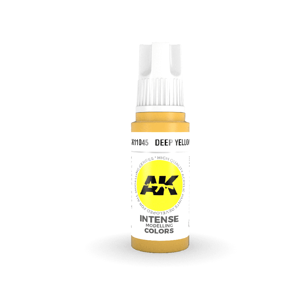 [ AK11045 ] Ak-interactive Acrylics 3GEN Deep Yellow 17ml