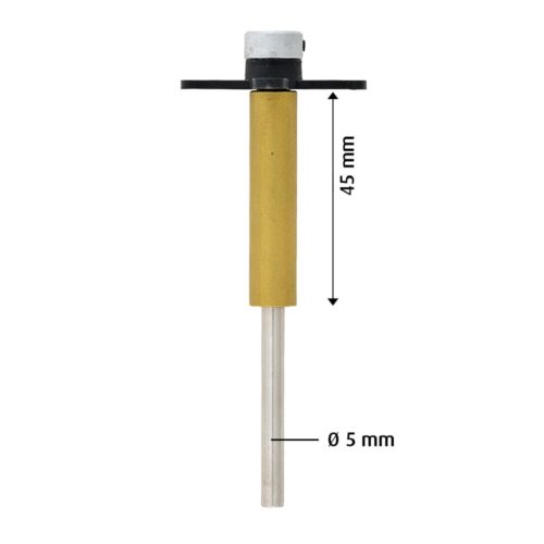 [ RA107-06 ] Raboesch roerkoker met as / rudder construction 5mm