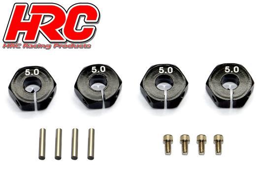 [ HRC1082BK5 ] Aluminium 12mm Hex adapter 5mm breed