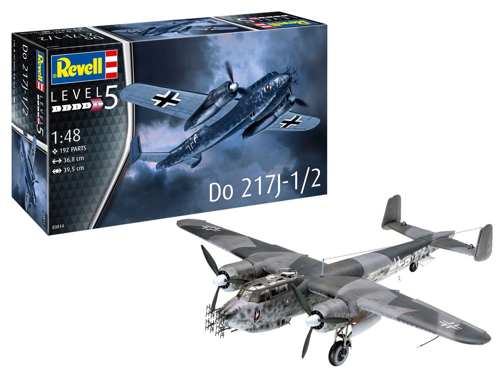 [ RE03814 ] Revell Do 217J-1/2 1/48