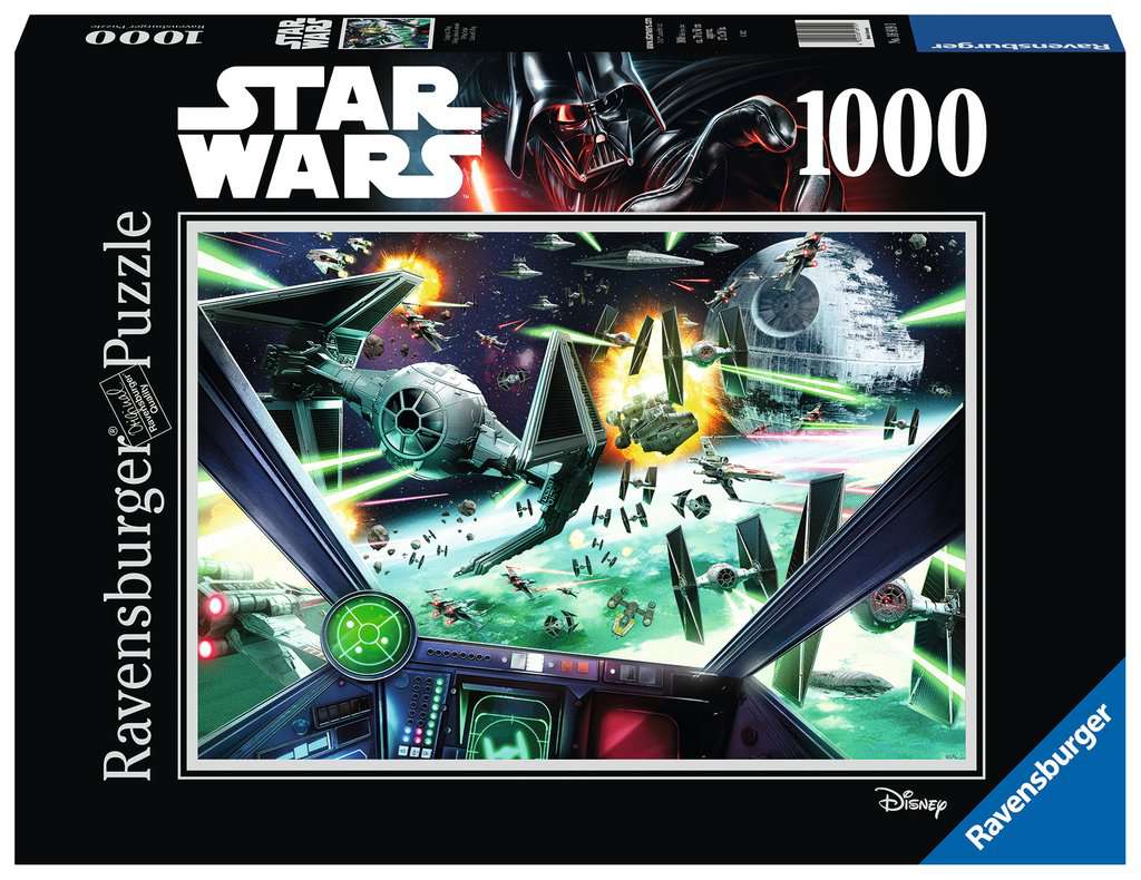 [ RAV4035 ] Ravensburger puzzel Star Wars X-Wing Cockpit (1000 stukjes)