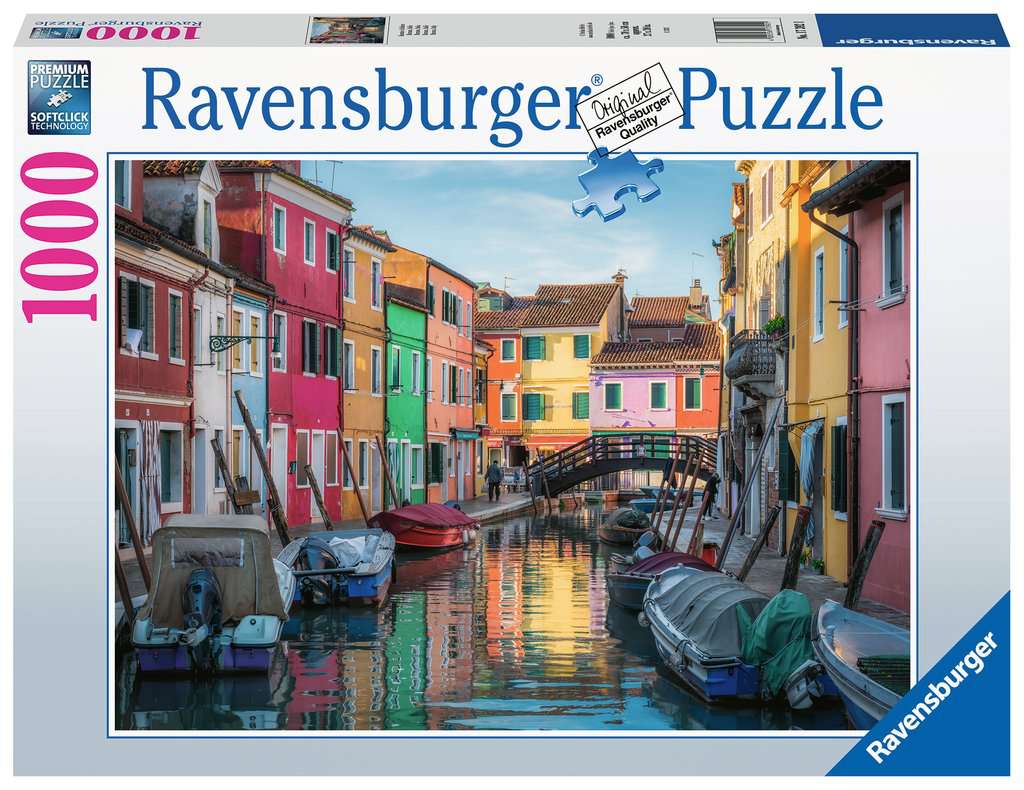 [ RAV173921 ] Ravensburger puzzel Burano, Italië (1000 stukjes)