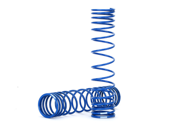 [ TRX-8444A ] Traxxas SPRING, SHOCK, FRONT (BLUE) (GTR) - TRX8444A