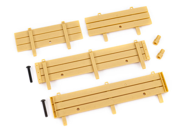 [ TRX-9798 ] Traxxas TRX-4M Utility Trailer Stake Side Panels - trx9798