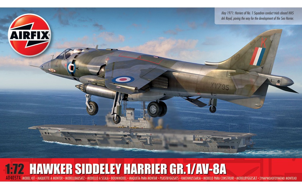[ AIRA04057A ] Airfix Hawker Siddeley Harrier Gr.1/AV-8A 1/72