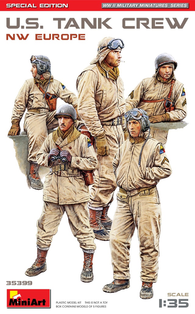 [ MINIART35399 ] Miniart U.S.Tank Crew NW Europe 1/35