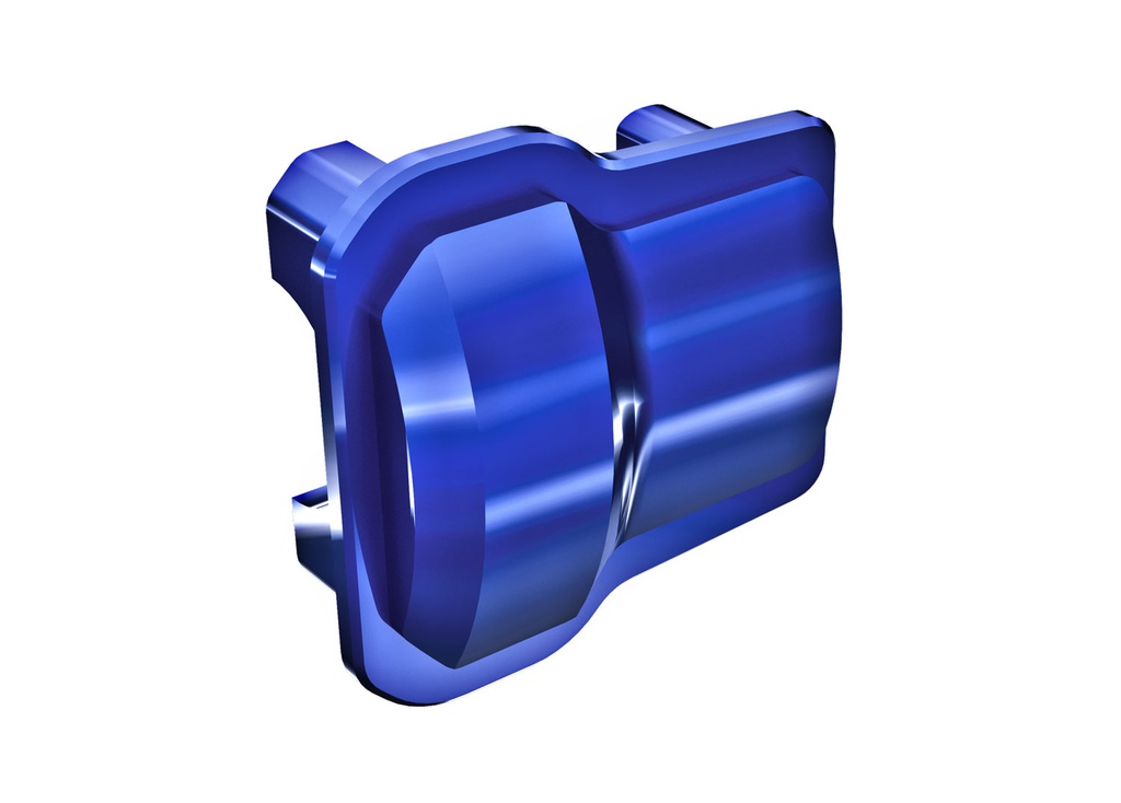 [ TRX-9787-BLUE ] Traxxas Axle cover, 6061-T6 aluminum (blue-anodized) (2)/ 1.6x12mm BCS (with threadlock) (8) - trx9787-blue