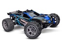 [ TRX-67164-4BLUE ] Traxxas Rustler 4X4 BL-2s Brushless: 1/10-scale 4WD Stadium Truck TQ 2.4GHz - Blue - trx67164-4blue