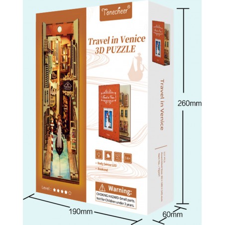 [ TONETQ107 ] Tonecheer Travel in venice 3D puzzle