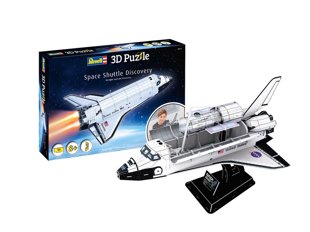 [ RE00251 ] Revell Space Shuttle Discovery 3D puzzel