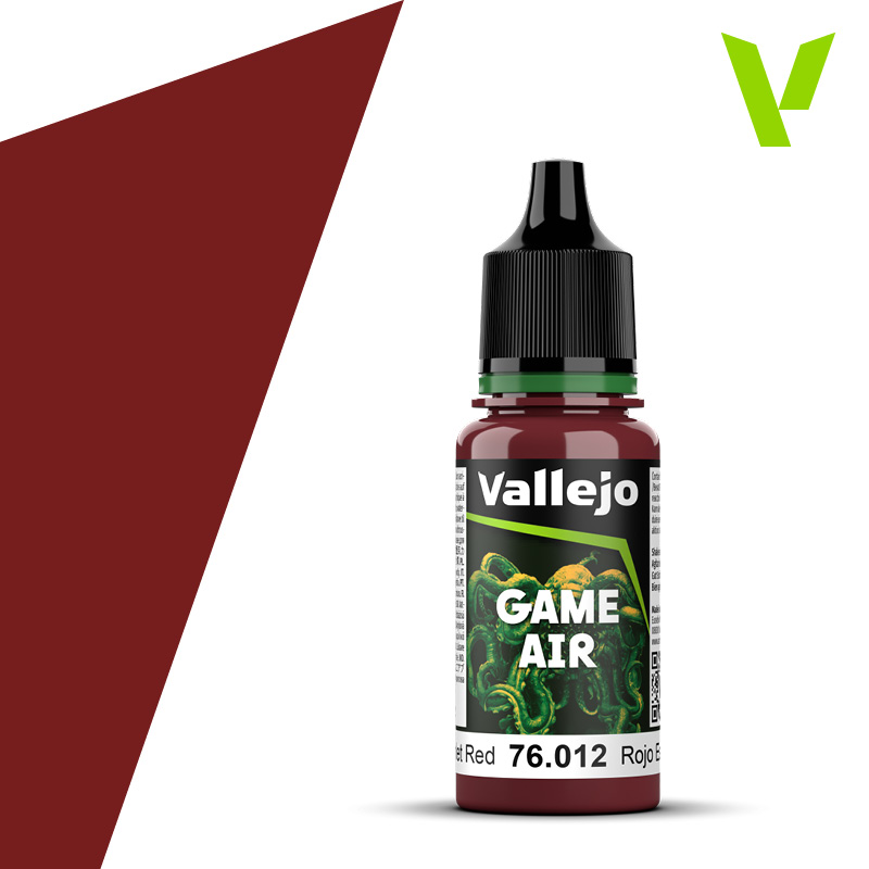 [ VAL76012 ] Vallejo game air scarlet red 18ml