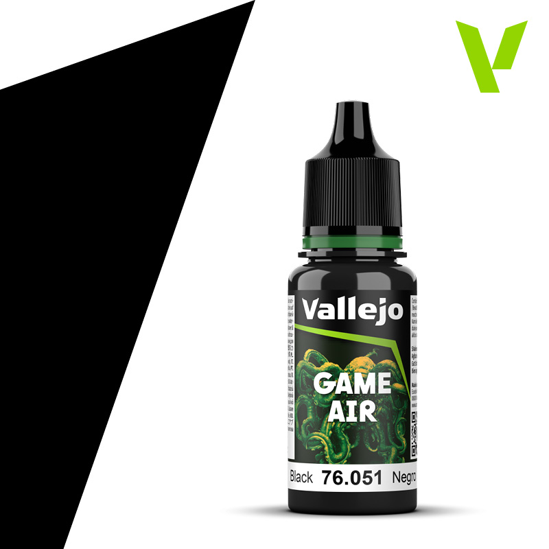 [ VAL76051 ] Vallejo game air black 18ml