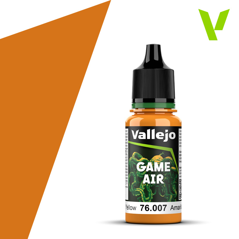 [ VAL76007 ] Vallejo game air gold yellow 18ml