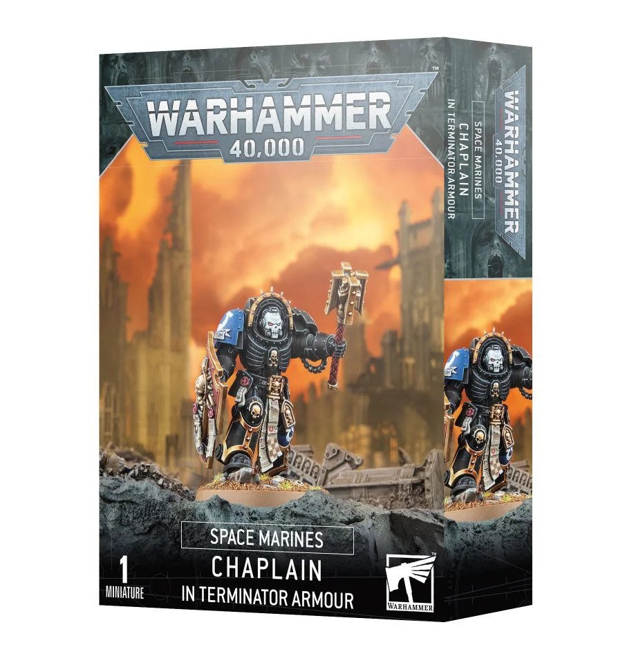 [ GW48-91 ] SPACE MARINES: CHAPLAIN IN TERMINATOR ARMOUR