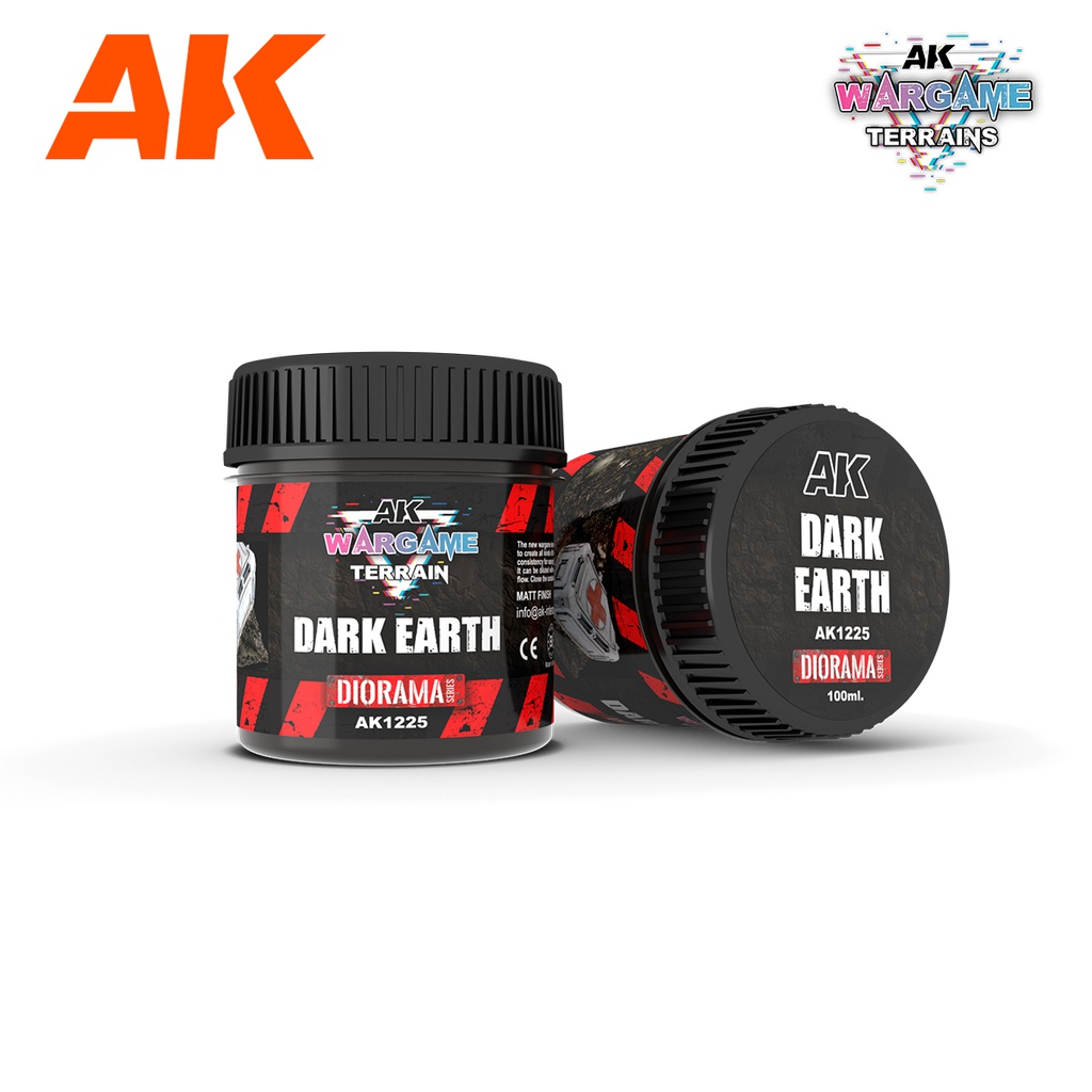 [ AK1225 ] AK-interactive DARK EARTH – WARGAME TERRAINS – 100ML