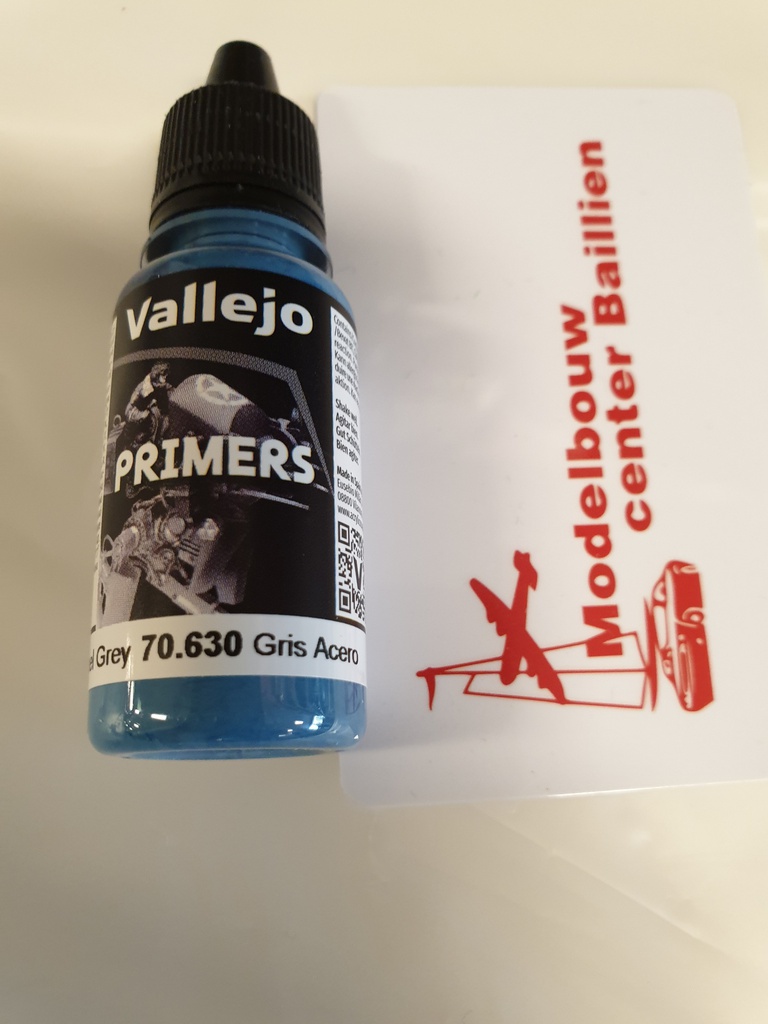 [ VAL70630 ] Vallejo primer steel grey 18ml