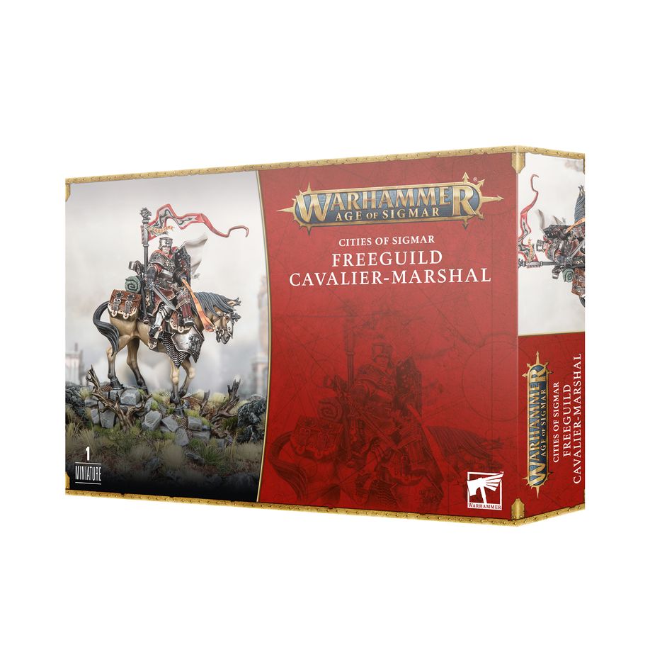 [ GW86-05 ] CITIES OF SIGMAR: FREEGUILD CAVALIER-MARSHAL