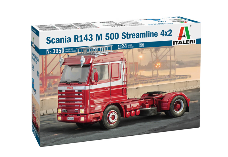 [ ITA-3950 ] Italeri Scania R143 M 500 Streamline 4x2 1/24