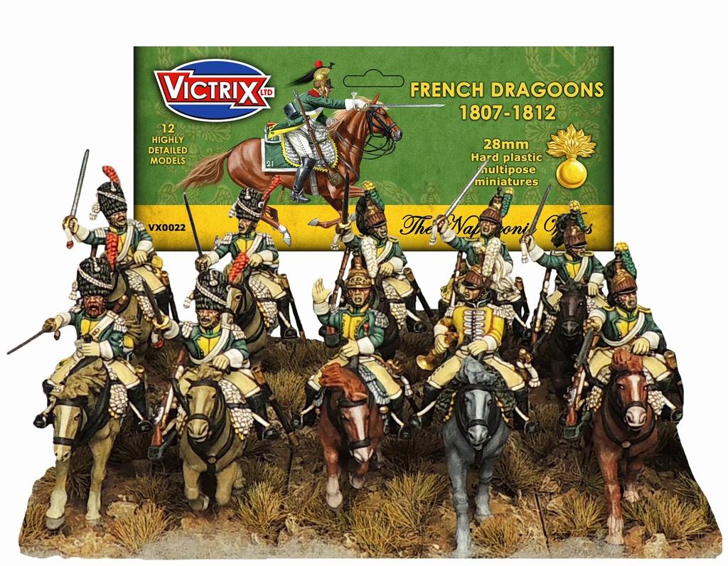 [ VICTRIXVX0022 ] FRENCH NAPOLEONIC DRAGOONS