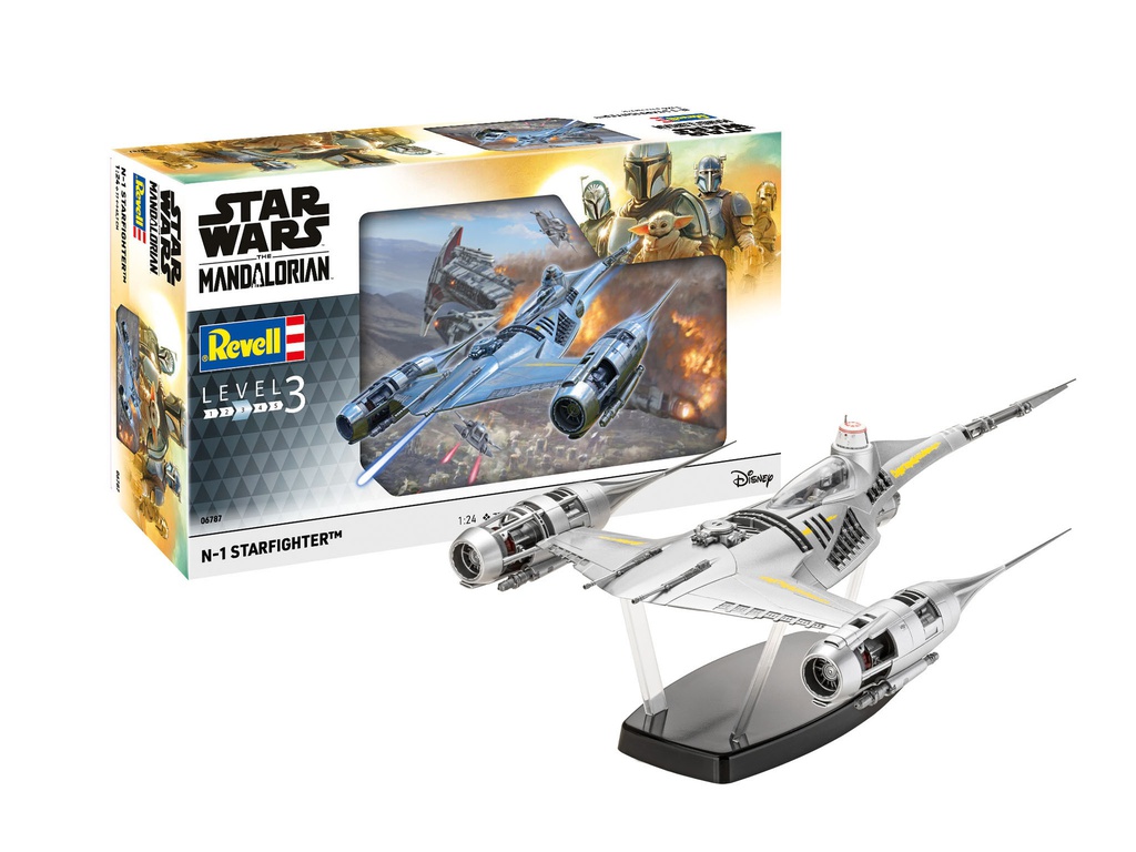 [ RE06787 ] Revell The Mandalorian: N1 Starfighter 1/24