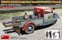 [ MINIART38063 ] Miniart Tempo E400 Railway Maintenance Truck With Personnel 1/35